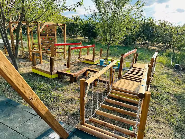 Çiftlik evi olan daire hemen kiraya verilmeye hazır ve tamamlanmış