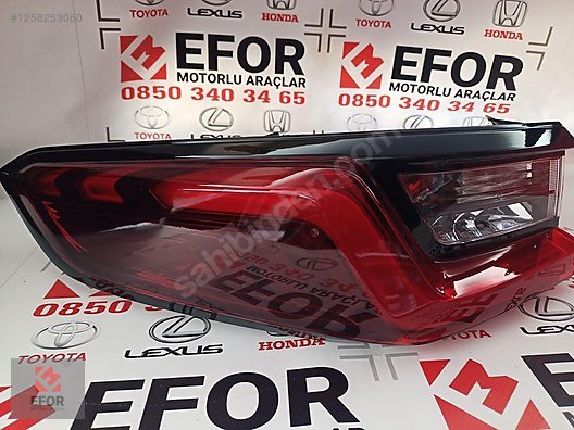 HONDA CITY Rear Right Tail Light 2020–2024 OEM:33500-T00-K01